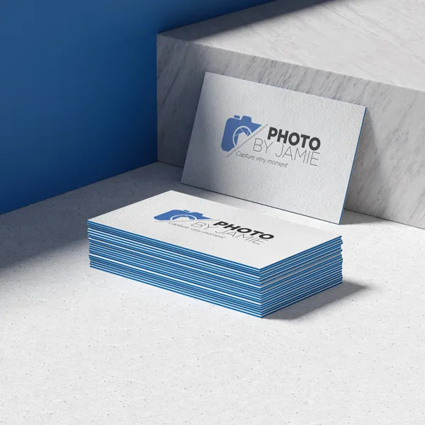 Specialty Business Cards: 32pt Painted Edge