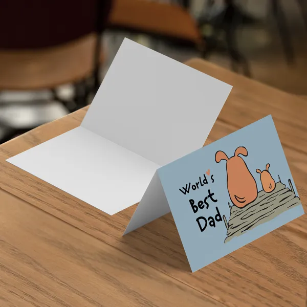 Writable Greeting Cards