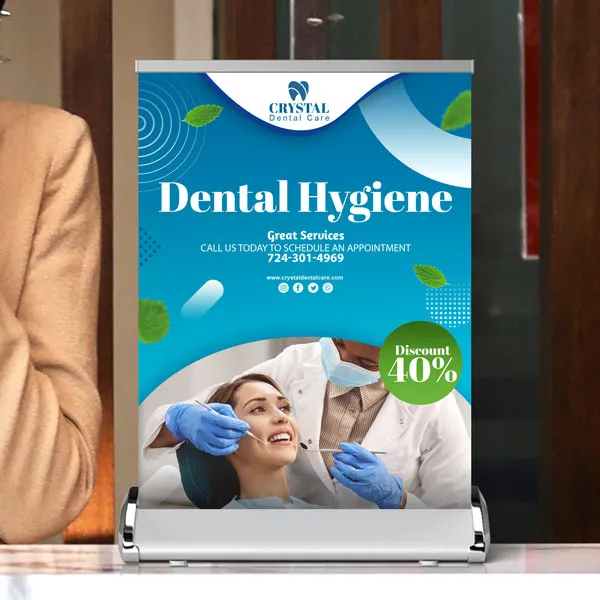 Table Top Pull-Up Banners
