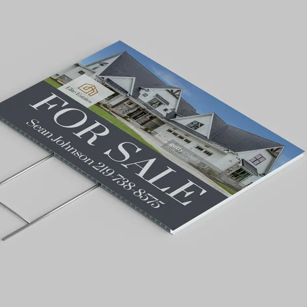 Yard Signs & Coroplast Signs: H-Stakes for Yard Signs